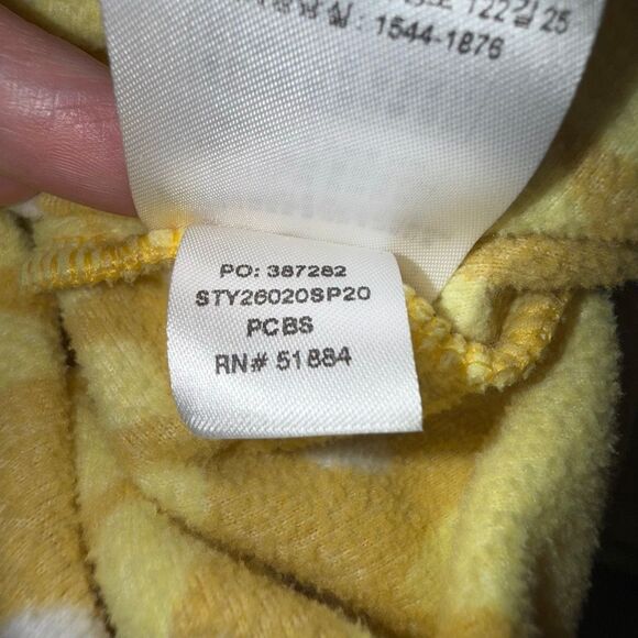 Patagonia Womens Synchilla Flower Fleece Snap-T Pullover Sweater Yellow Large - Picture 8 of 16